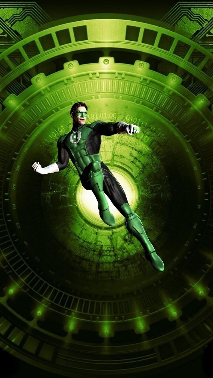 Green Lantern Dual Monitor HD phone wallpaper