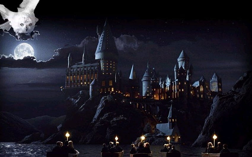 Harry Potter Background, Harry Potter School HD wallpaper