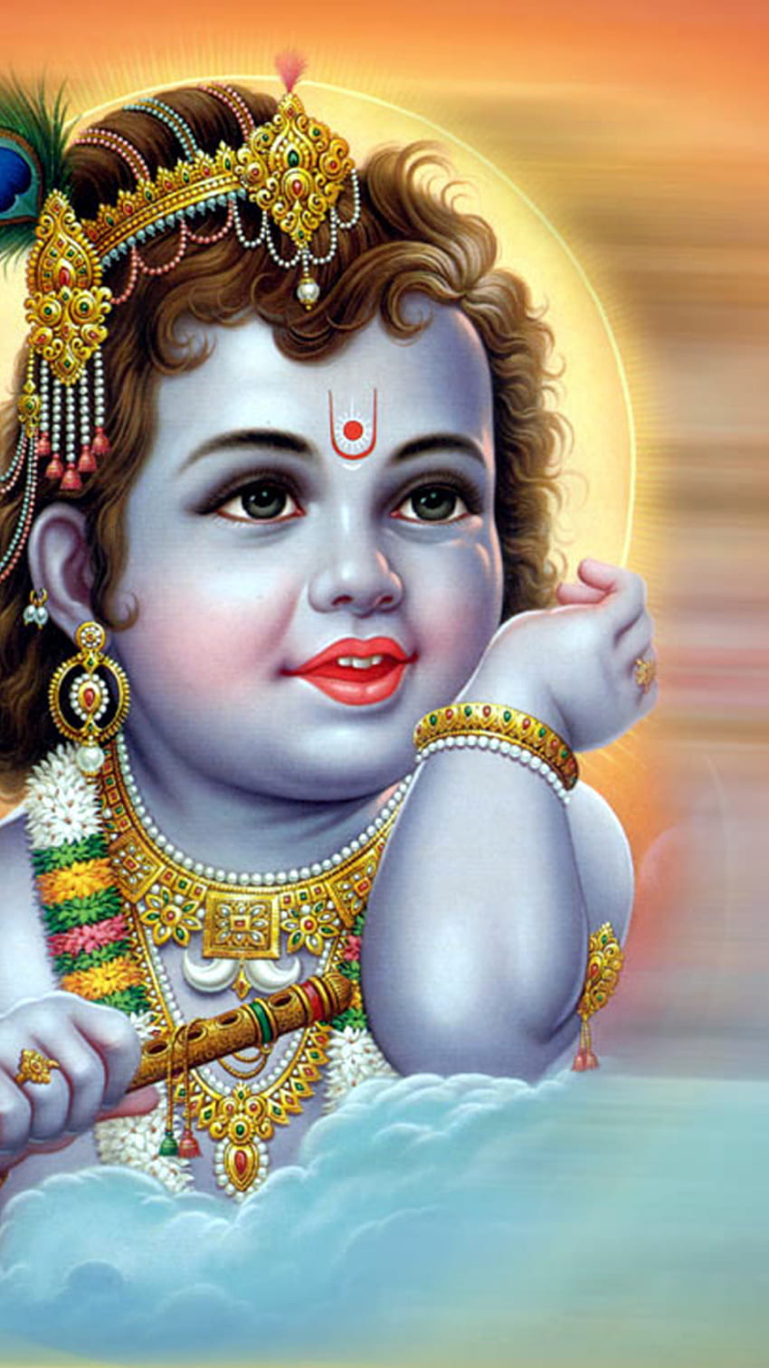 Lord Krishna für iPhone 6 HD-Handy-Hintergrundbild