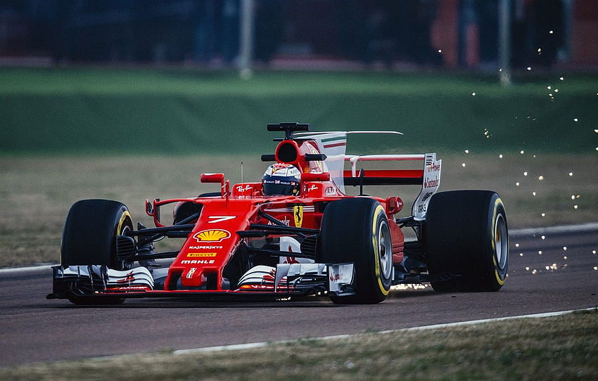 car, Ferrari, sport, red, Formula 1, race, Kimi, Kimi Raikkonen HD wallpaper