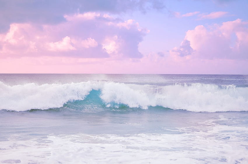 Aesthetic Beach Horizontal, Aesthetic Wave HD wallpaper | Pxfuel