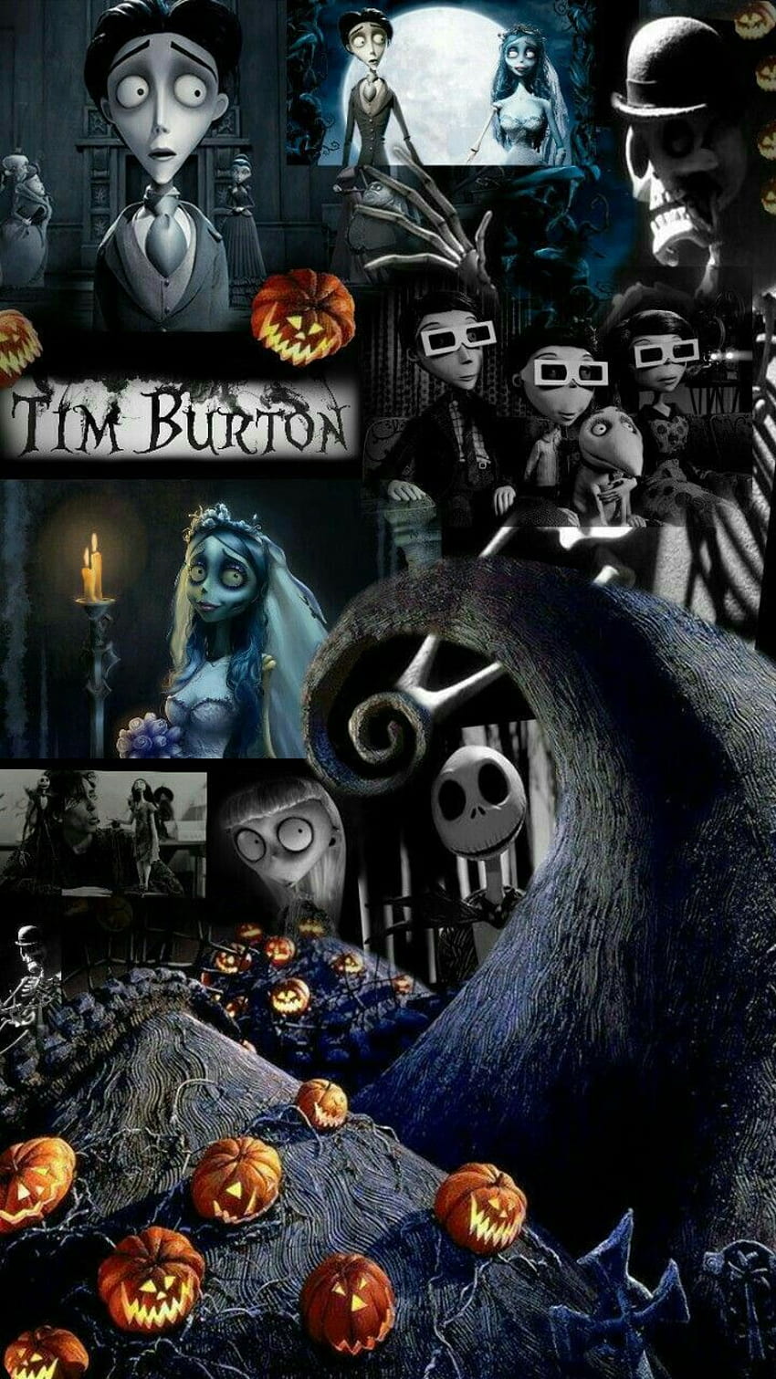 Tim Burton. Arte de Tim burton, Tim burton, Halloween iphone, Scary Disney Papel de parede de celular HD