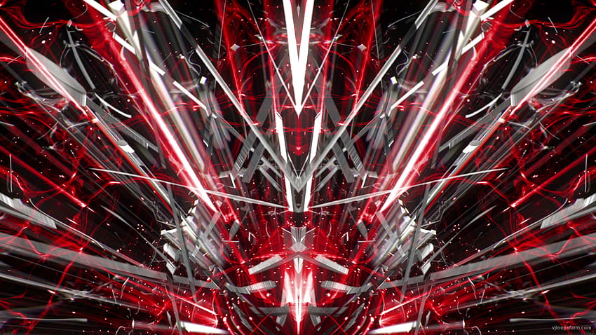 Bot Energi Merah - VJ Loop. putaran vj penuh Wallpaper HD
