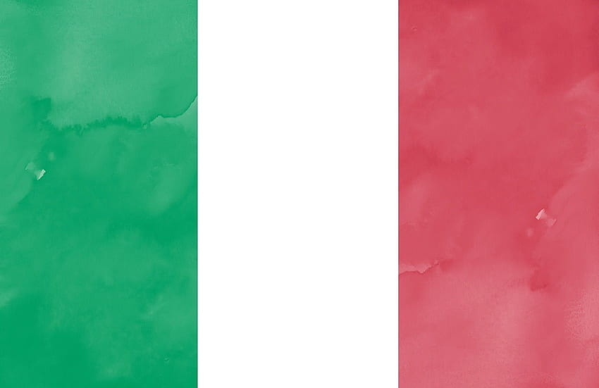 Italian Flag Watercolour Mural, Cool Italian Flag HD wallpaper