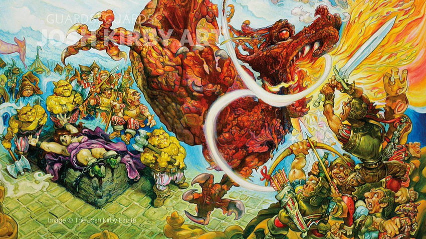 Josh Kirby - Our gift to you, Josh Kirby Discworld for your computer. 10 to choose from so far. HD wallpaper