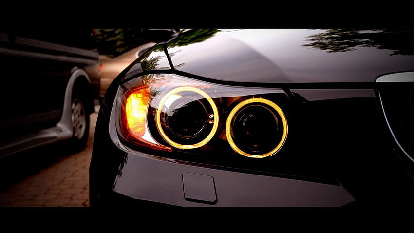 Head Lamp Black BMW Car – iPhone . Bmw, Black Cars HD wallpaper