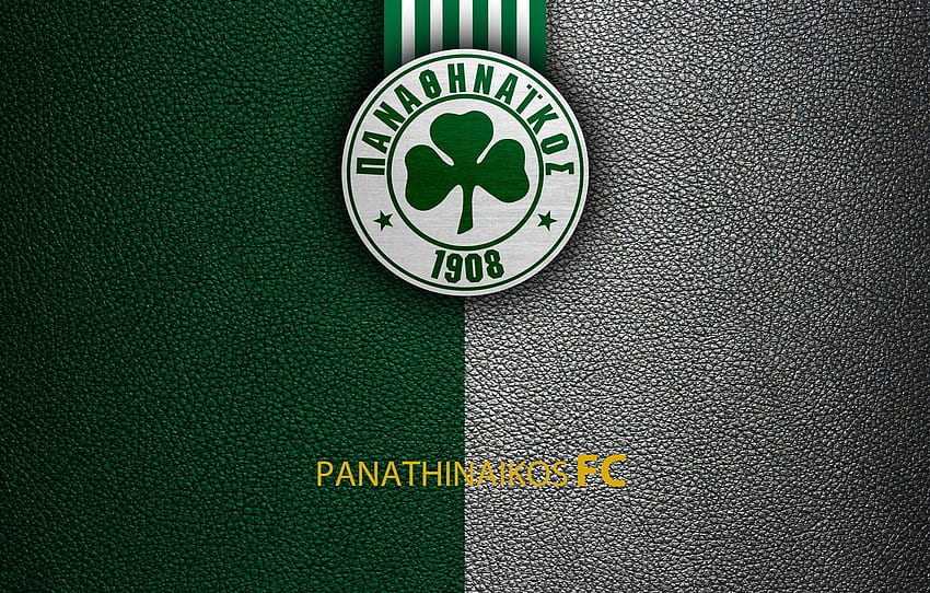 sport, logo, football, Greek Super, Panathinaikos HD wallpaper