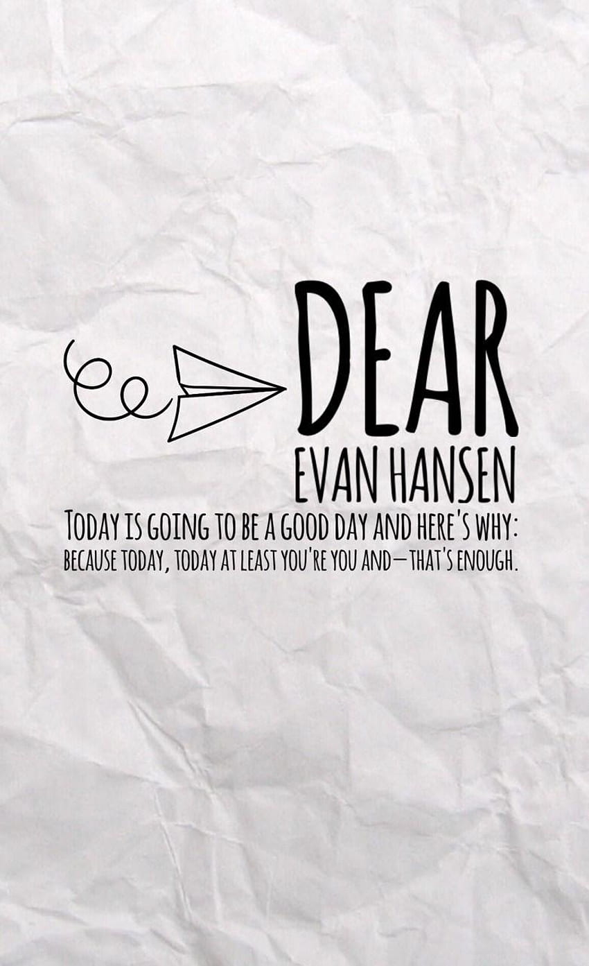 Dear Evan Hansen HD phone wallpaper