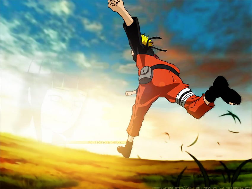 Naruto Run , Naruto Running HD wallpaper