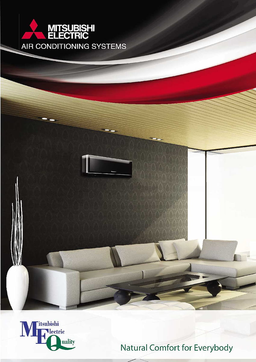 Brochure des systèmes de climatisation Mitsubishi - Climatisation Ridge, Climatiseur Fond d'écran de téléphone HD