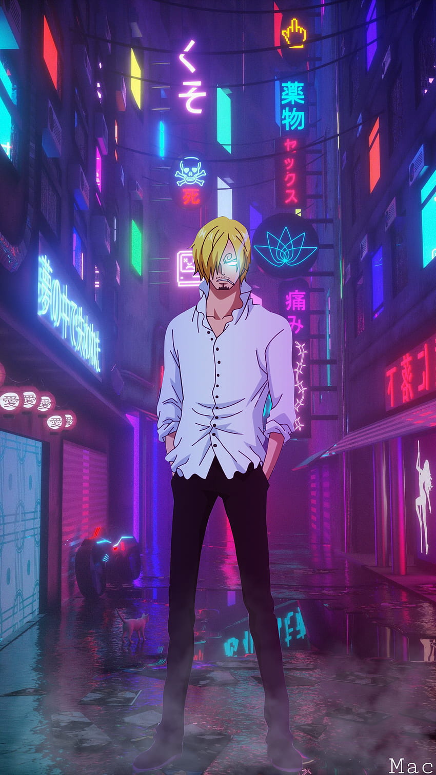 Sanji, one piece, HD phone wallpaper