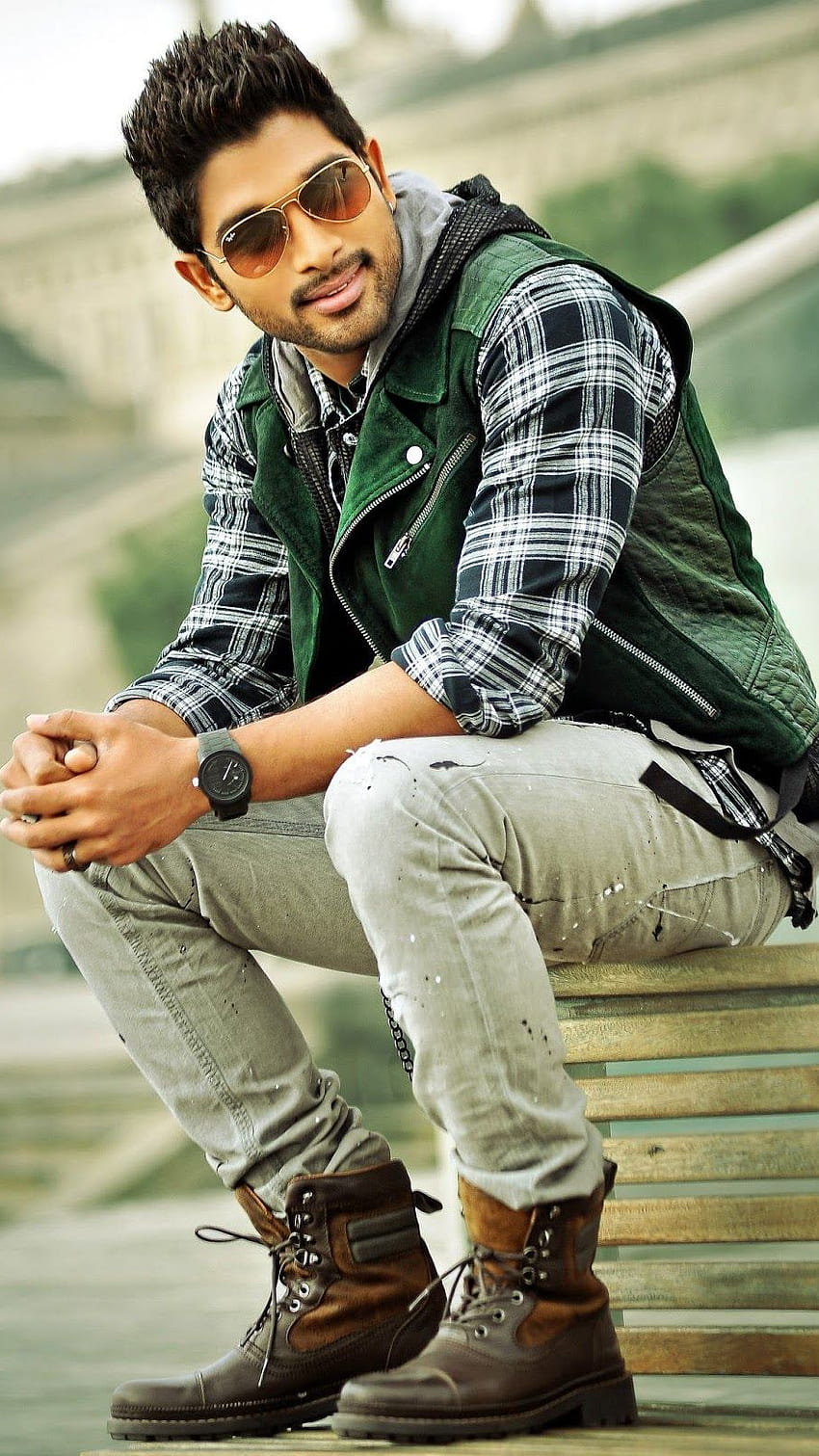Allu Arjun, estrela estilosa, herói do sul, ator Papel de parede de celular HD