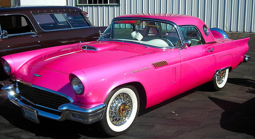 Nice Pink Vintage Car - Hot Pink Old Cars - - teahub.io Tapeta HD