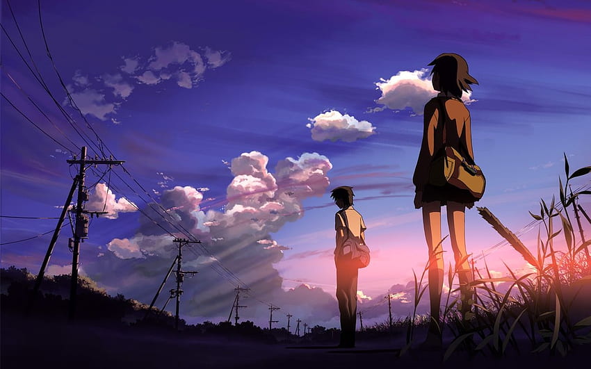 Boy And Girl ., Alone Boy Anime HD wallpaper
