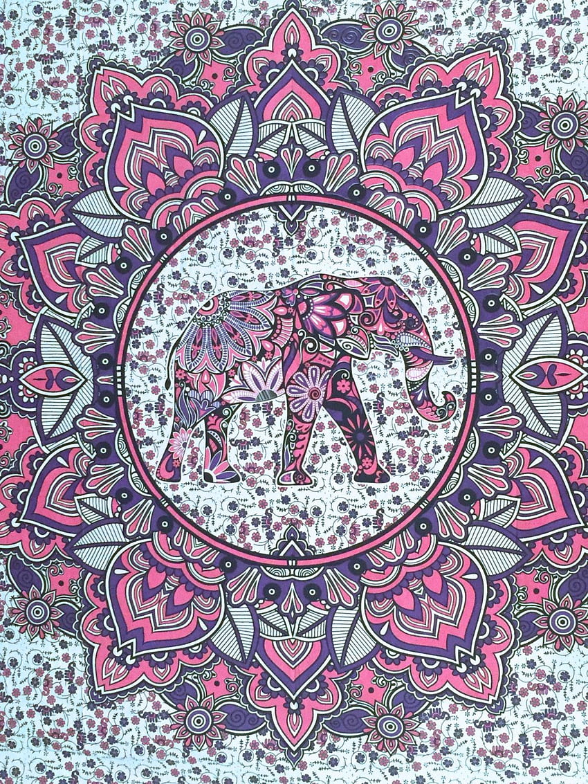 Indian Mandala Bohemian Tapestries Bo Ho Handmade Chakra Meditation, Hindu Mandala HD phone wallpaper