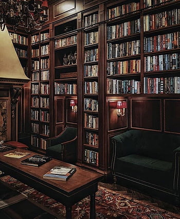 Home library HD wallpapers | Pxfuel