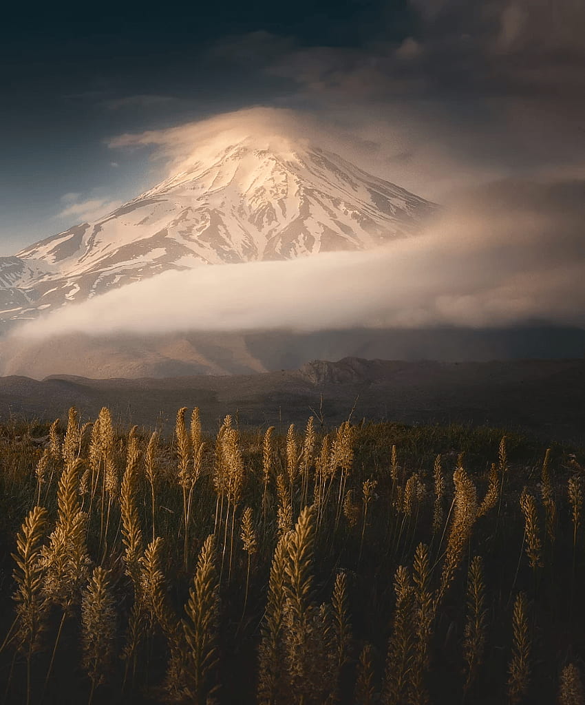 Damavand mount by Babak Maavi / 500px. Mountain , Amazing nature, Nature HD phone wallpaper