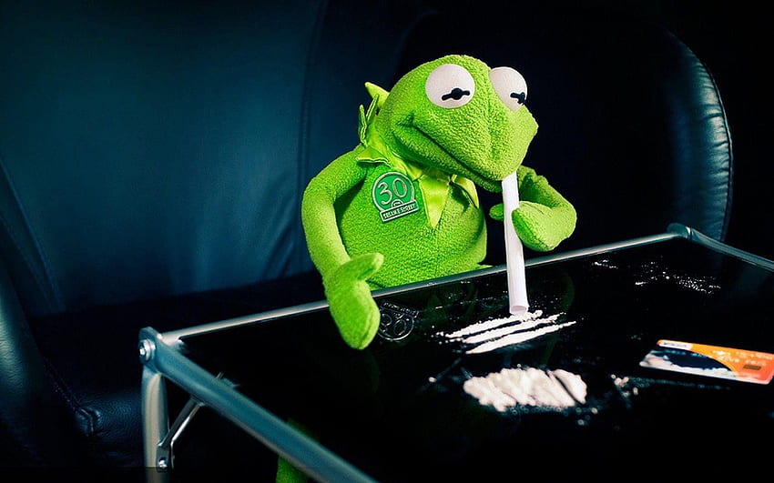 Zabawny Kermit Żaba, estetyczny Kermit Tapeta HD