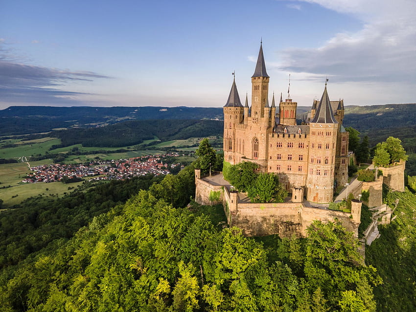 Hohenzollern Castle, Germany HD wallpaper
