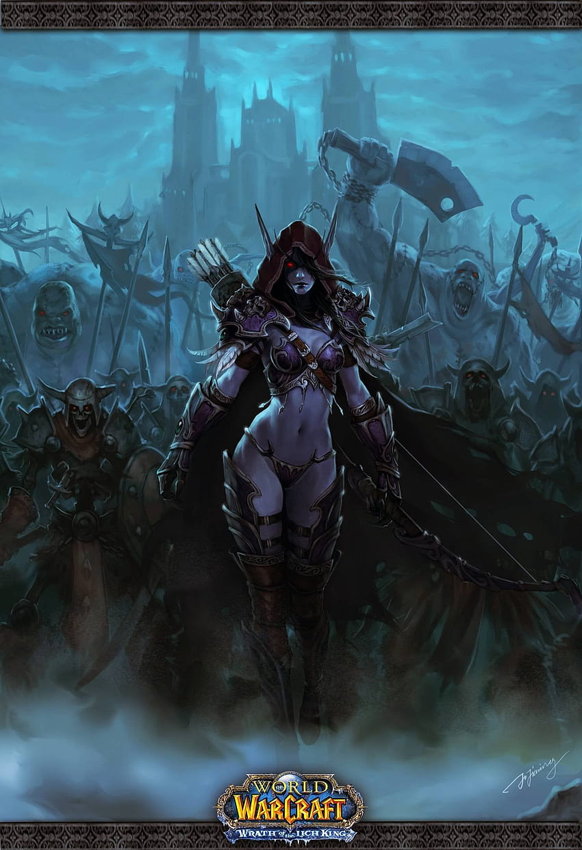 Sylvanas mobile : wow, World of Warcraft HD phone wallpaper