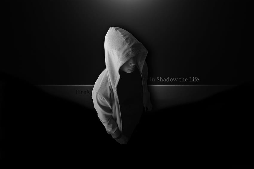 darkness, people, hood, FireX, in shadow the life, section men in resolution HD wallpaper