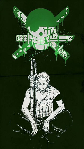 Zoro In Epic Manga Style Wallpaper by patrika