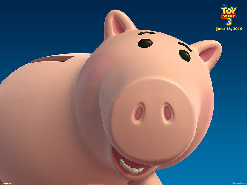 Hamm das Sparschwein aus Toy Story HD-Hintergrundbild