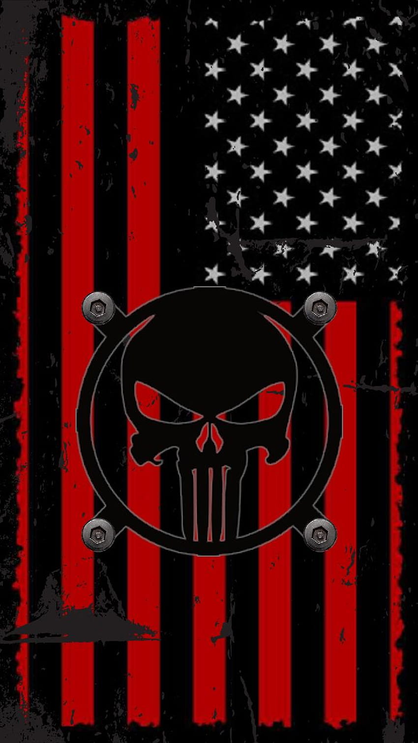 Punisher, Red Punisher HD phone wallpaper | Pxfuel