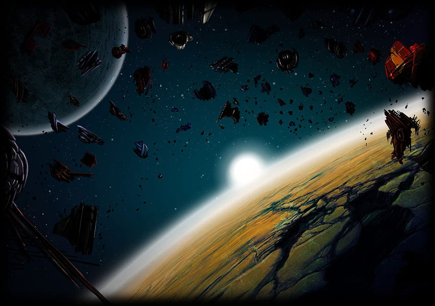 Title Video Game Dark Matter - Dbz Background Dark - -, DBZ Space HD wallpaper