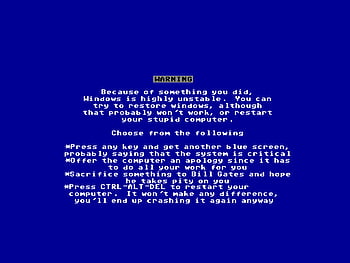 A beginner's guide to crash recovery: What is the blue screen of death ...