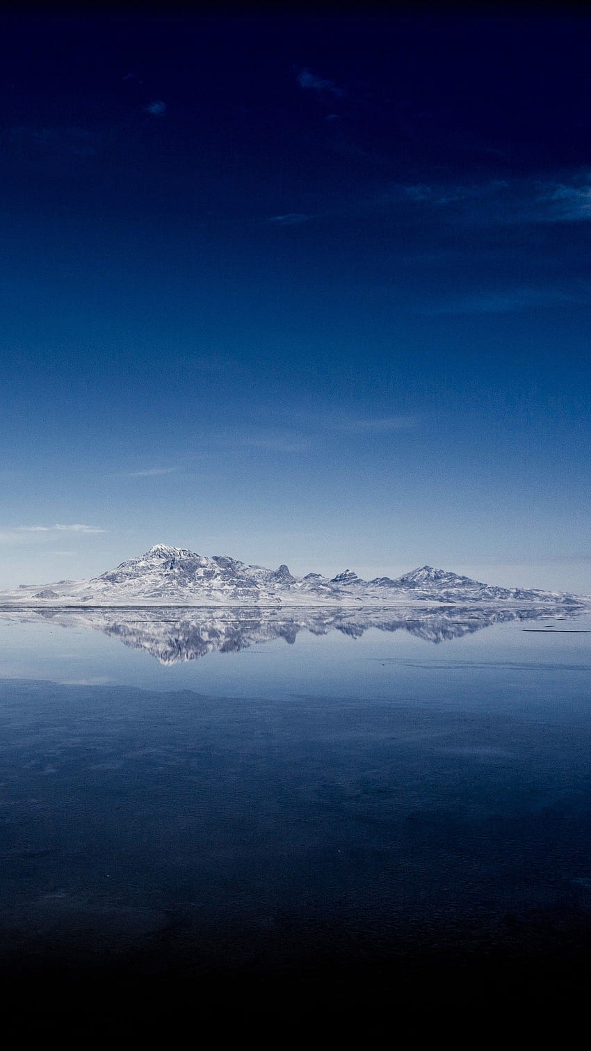 Jezioro Bonneville Salt Flats w stanie Utah Tapeta na telefon HD