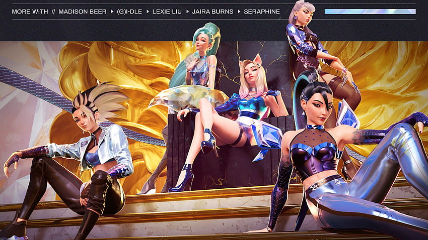 League Of Legends K Pop Group K DA's Brand New Track Is A Real Banger. PC Gamer, KDA More HD wallpaper