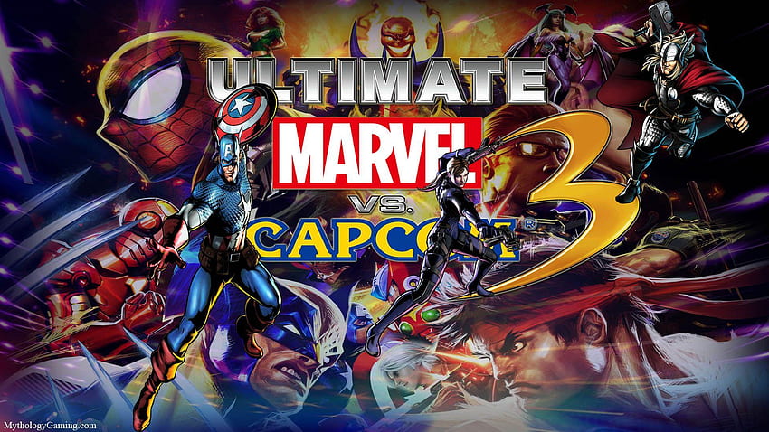 Ultimate Marvel kontra Capcom 3, Ultimate Marvel kontra Capcom 3, Ultimate Marvel kontra Capcom 3. Cam 3 Tapeta HD