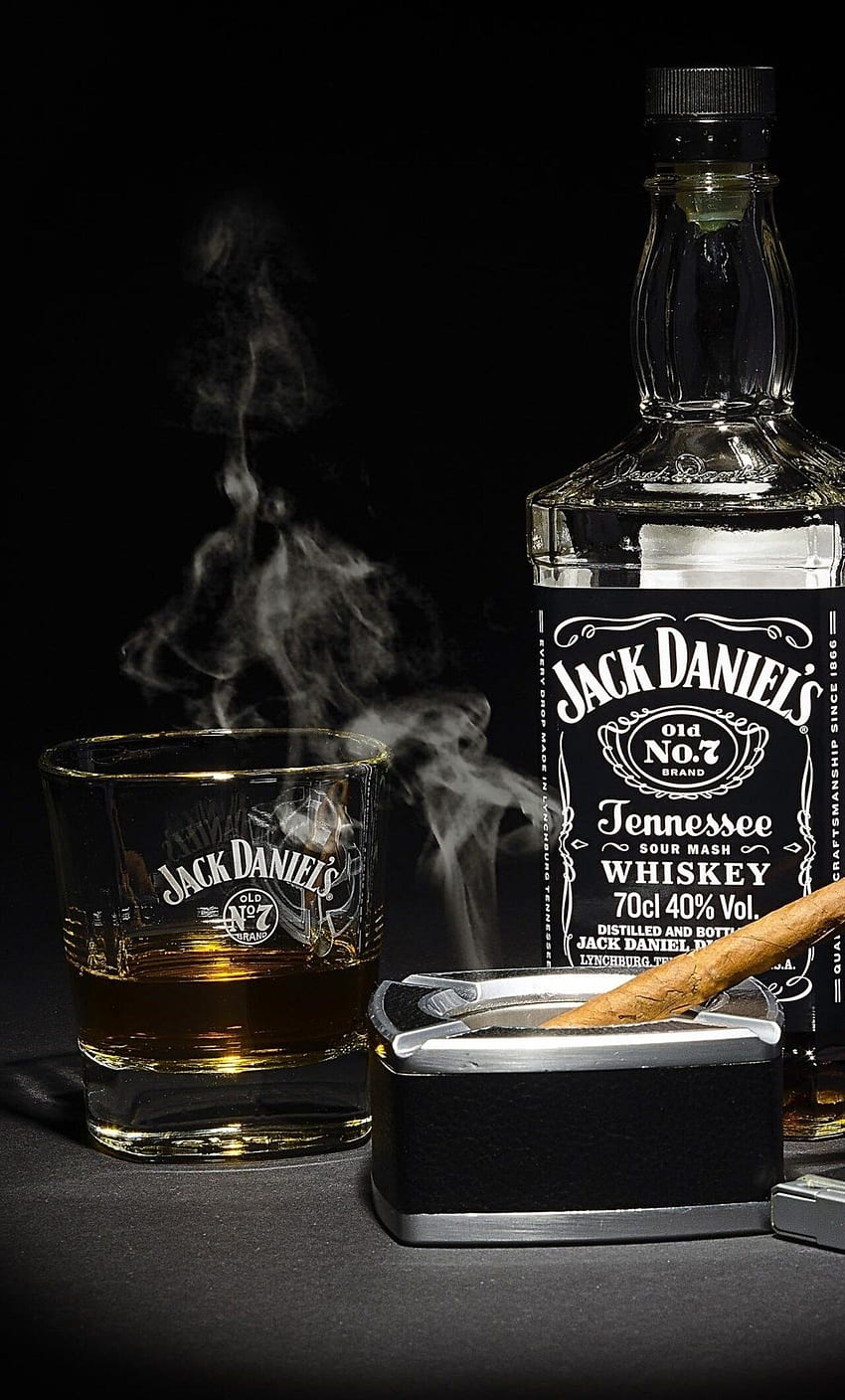 Jack Daniels Whisky iPhone, , Tło i Jack Daniel's Tapeta na telefon HD
