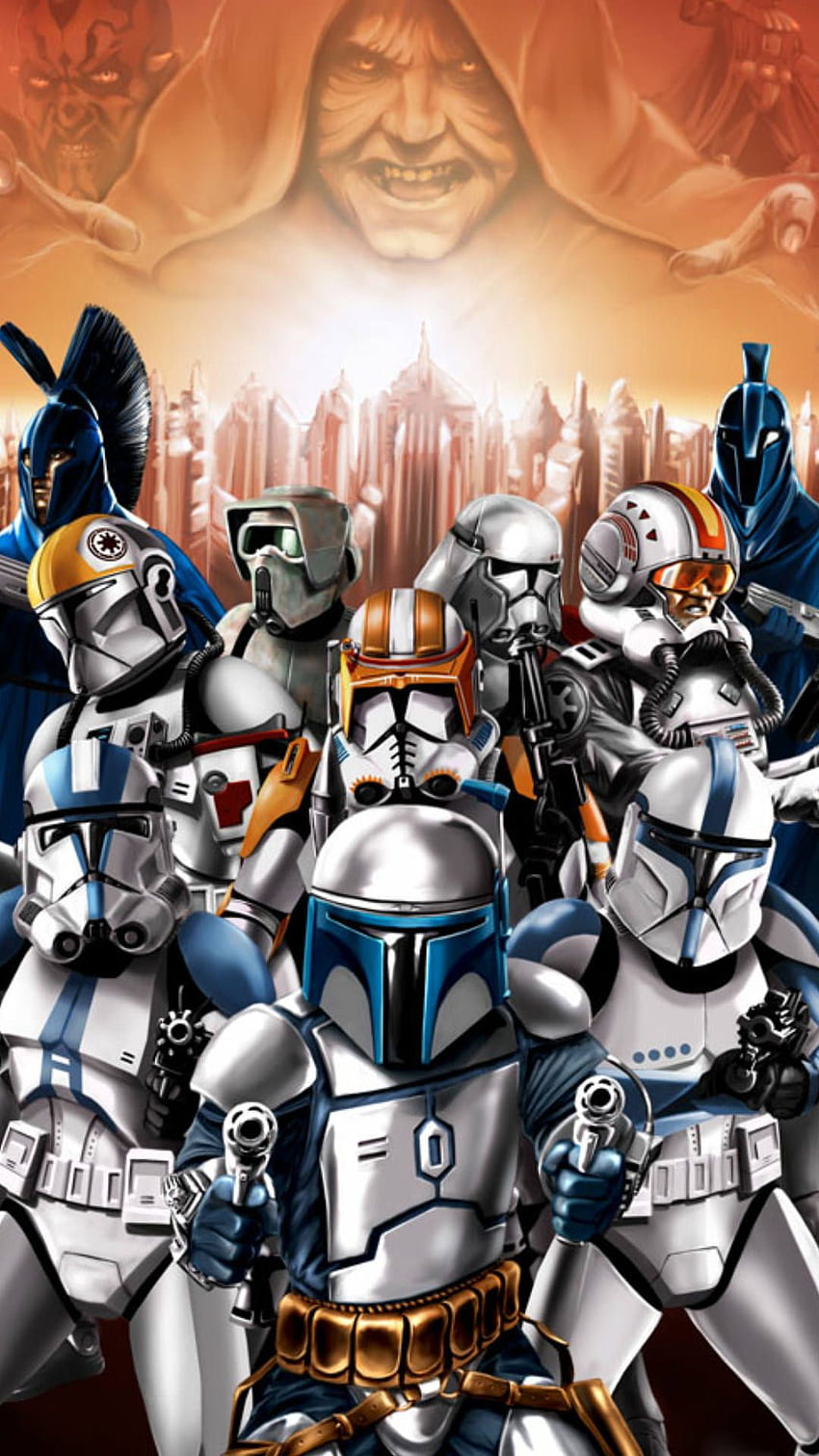 Star Wars Clone Trooper Battlefront 2 iPhone HD phone wallpaper