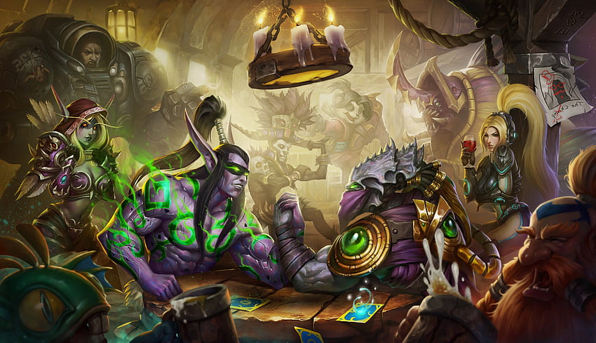 hearthstone HD wallpapers backgrounds