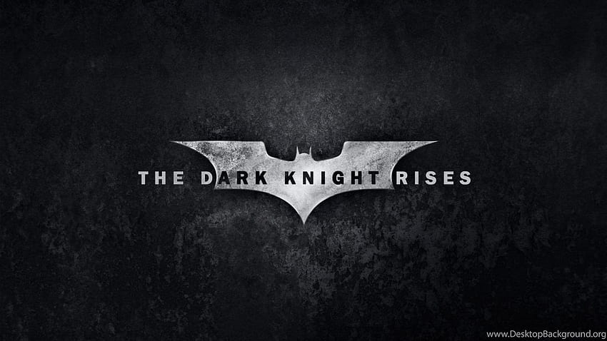 Batman-Logos The Dark Knight Rises Logo-Hintergrund HD-Hintergrundbild