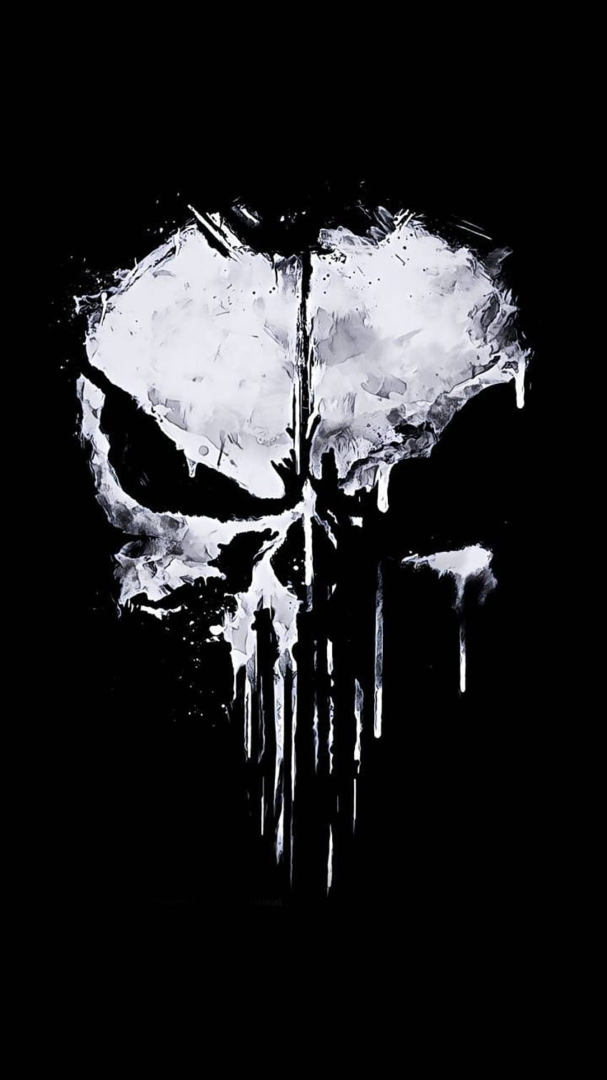 The Punisher Skull di Coldsteel7899 - 15 - ora su ZEDGE™. Sfoglia milioni di popolari p. Teschio, grafica Punisher, tatuaggio Punisher, logo Marvel Punisher Sfondo del telefono HD
