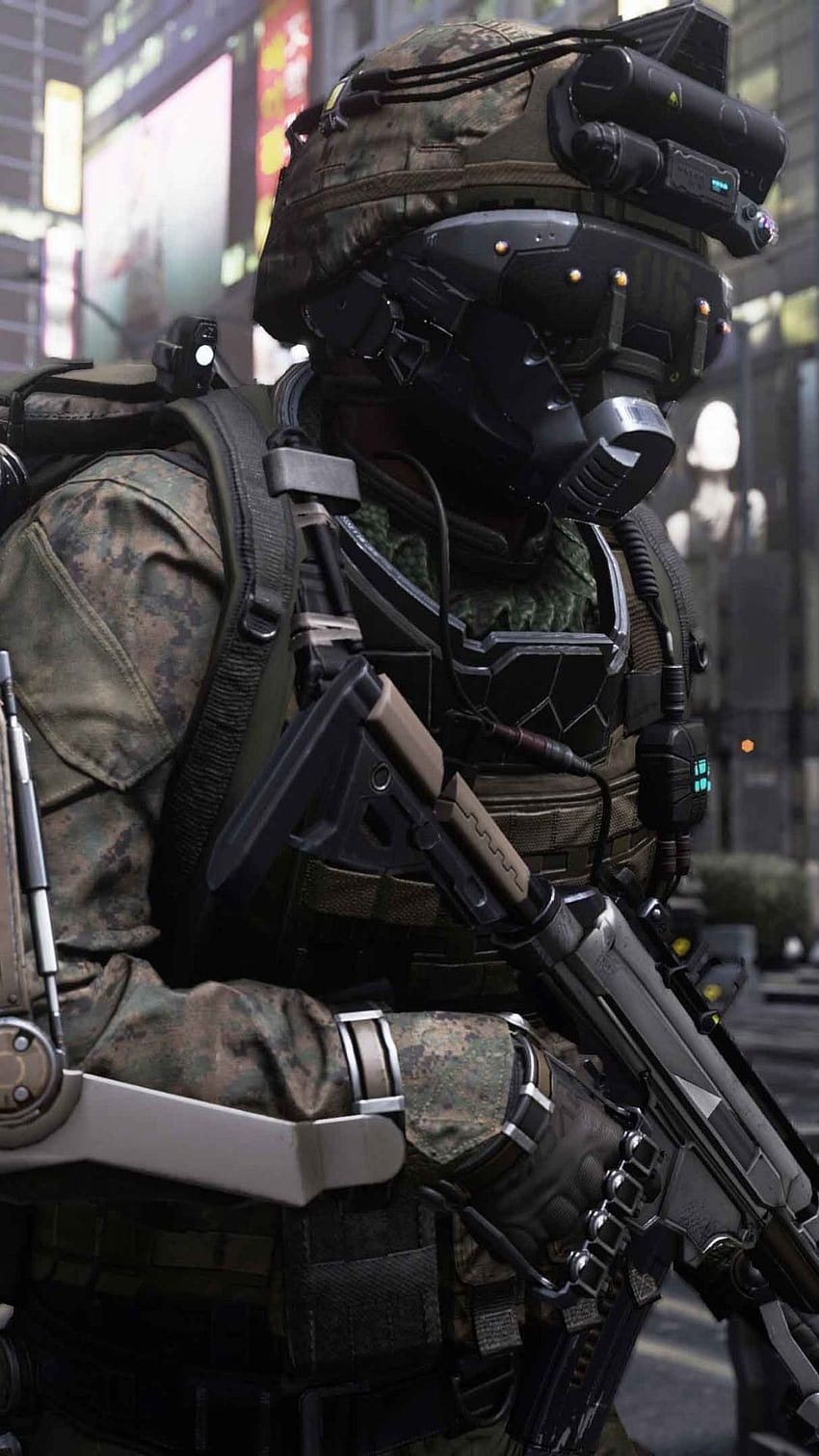 Videojuego Call Of Duty: Advanced Warfare fondo de pantalla del teléfono