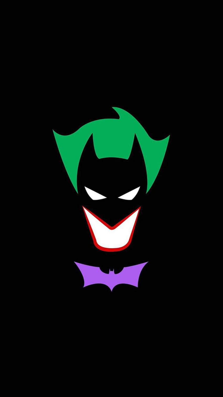 Autor AD na . Batman, symbol Jokera Tapeta na telefon HD