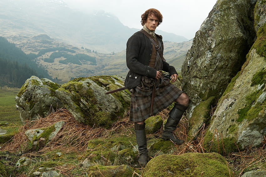 Jamie Fraser and Background HD wallpaper