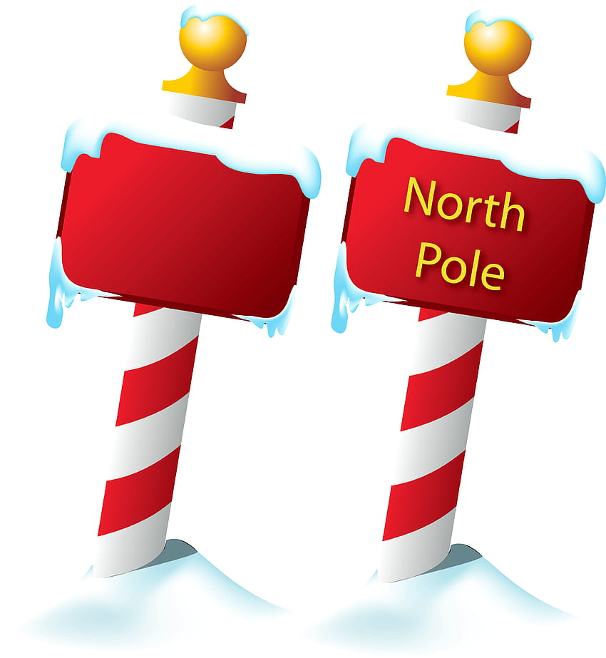 Kuzey Kutbu İşareti PNG Yüksek Kalite Ve Şeffaf PNG Clipart, Noel Kuzey Kutbu HD telefon duvar kağıdı