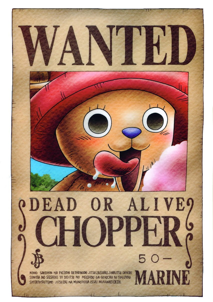 naruto super : Bounty Tony Tony Chopper One Piece Fond d'écran de téléphone HD