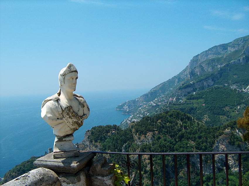 Public Domain Fig Bust View Amalfi Coast Ravello HD wallpaper | Pxfuel