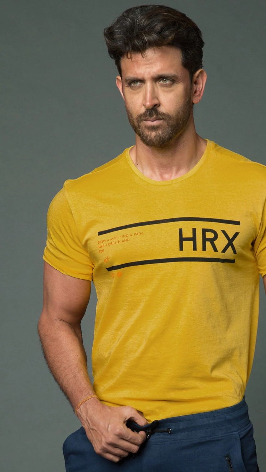 Hrithik roshan, good personality, yellow t shirt HD phone wallpaper | Pxfuel