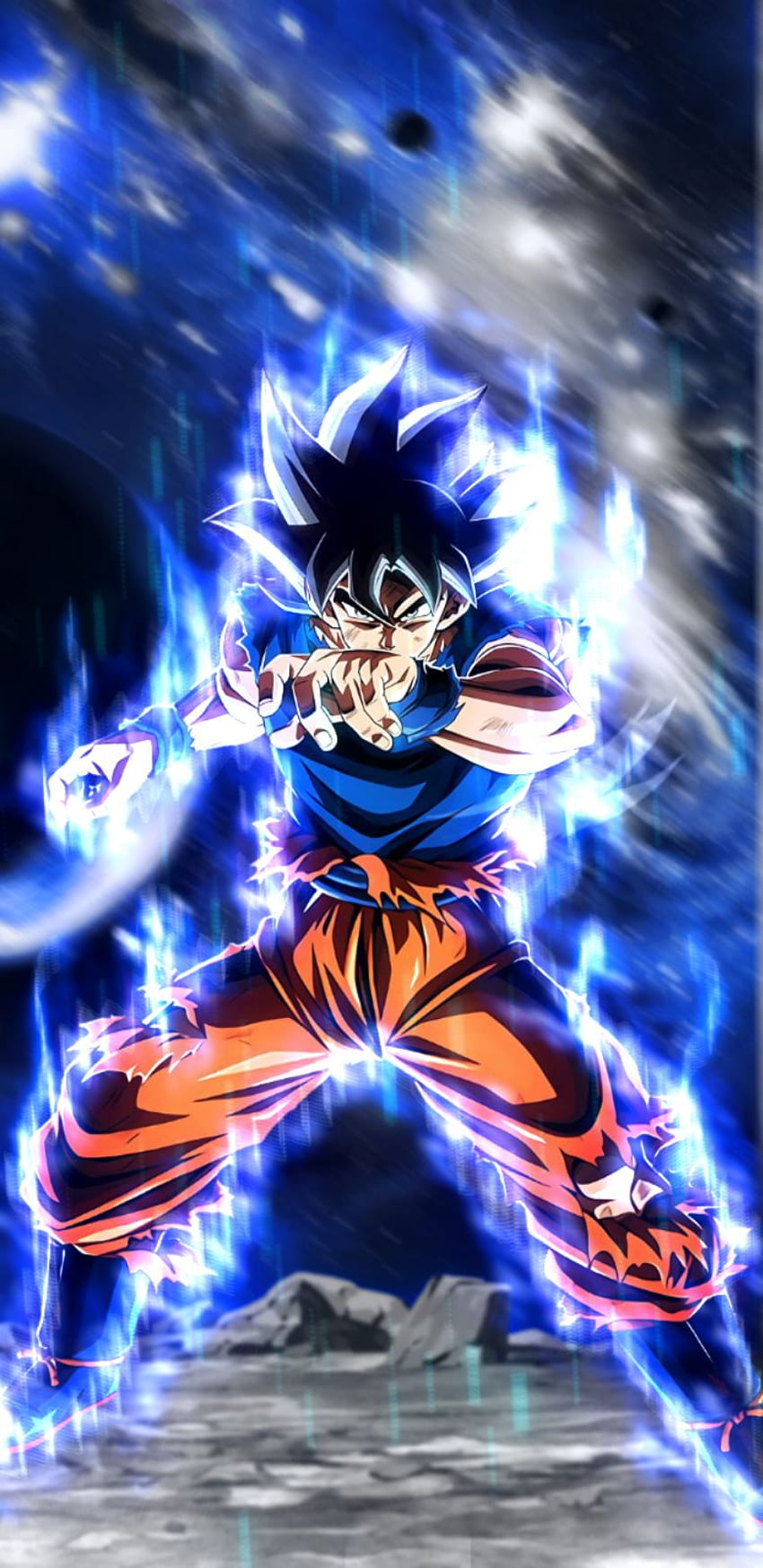 Mój przyjaciel zrobił z nową grafiką UI Goku. Mam nadzieję, że podoba Ci się: DokkanBattleCommunity, Goku 4D Tapeta na telefon HD