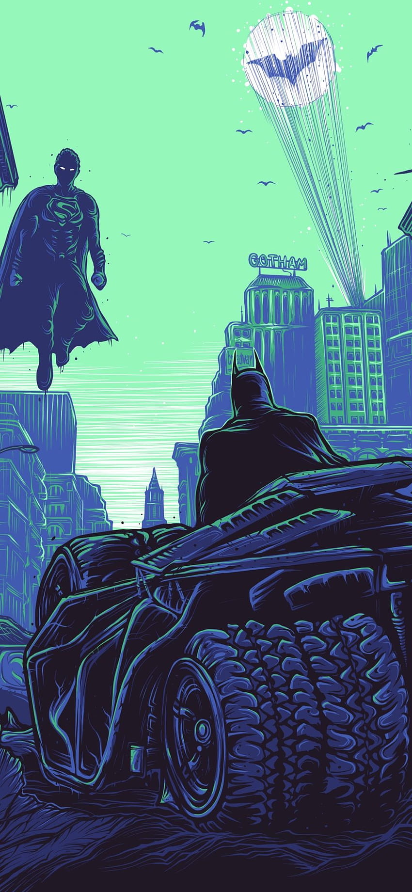 Kartun iPhone Batman, iPhone Lucu Batman wallpaper ponsel HD