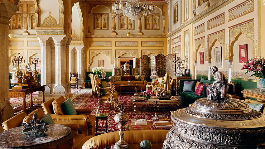Keluarga kerajaan Jaipur mencantumkan properti kerajaan pertama Airbnb, Istana India Wallpaper HD