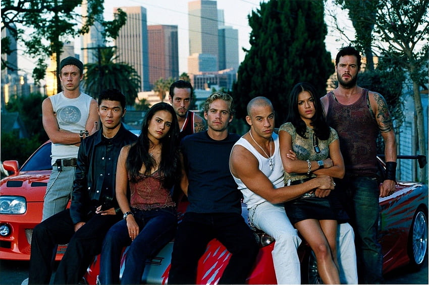 Fast and Furious Cast groupe de films de personnes, Fast and Furious 1 Fond d'écran HD