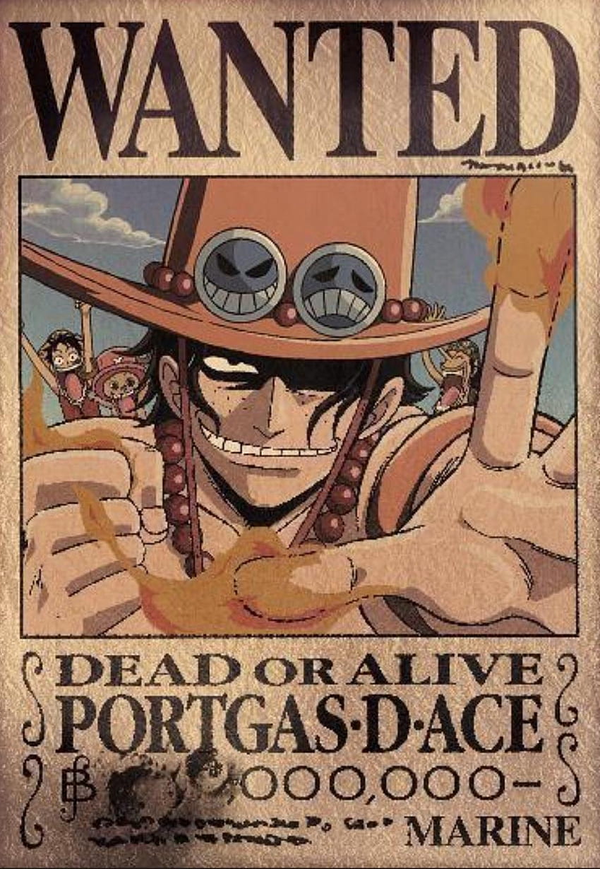 Wanted Poster One Piece, Brook Bounty HD тапет за телефон